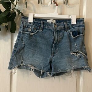 Abercrombie high rise shorts